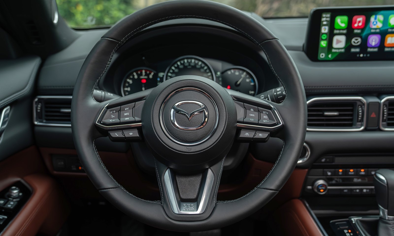 Khoang nội thất và hàng ghế Mazda CX-8 2024